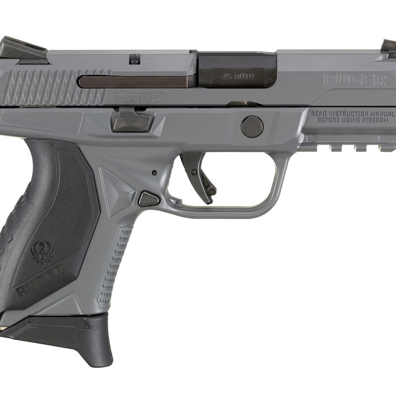 Ruger American Compact Gray .45 ACP 3.75" Barrel 7-Rounds with 3-Dot Sights