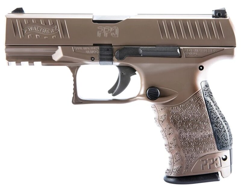 Walther PPQ M2 Coyote TALO Edition 9MM 4" Barrel 15-Round Coyote Tan