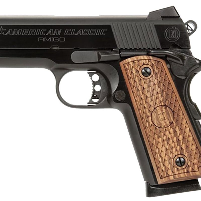 American Classic Amigo Deep Blue/Wood .45ACP 3.5-inch 7rd