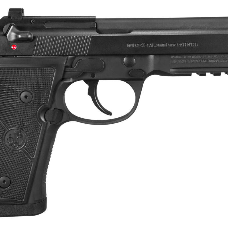 Beretta 92X Full Size 9mm 4.7" 15-Round Hi-Viz Combat Sights Decocker Only