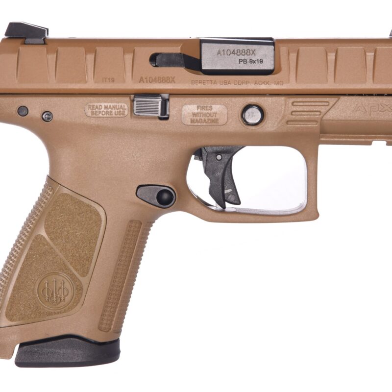Beretta APX Centurion 9mm 3.70" FDE 15 RDs