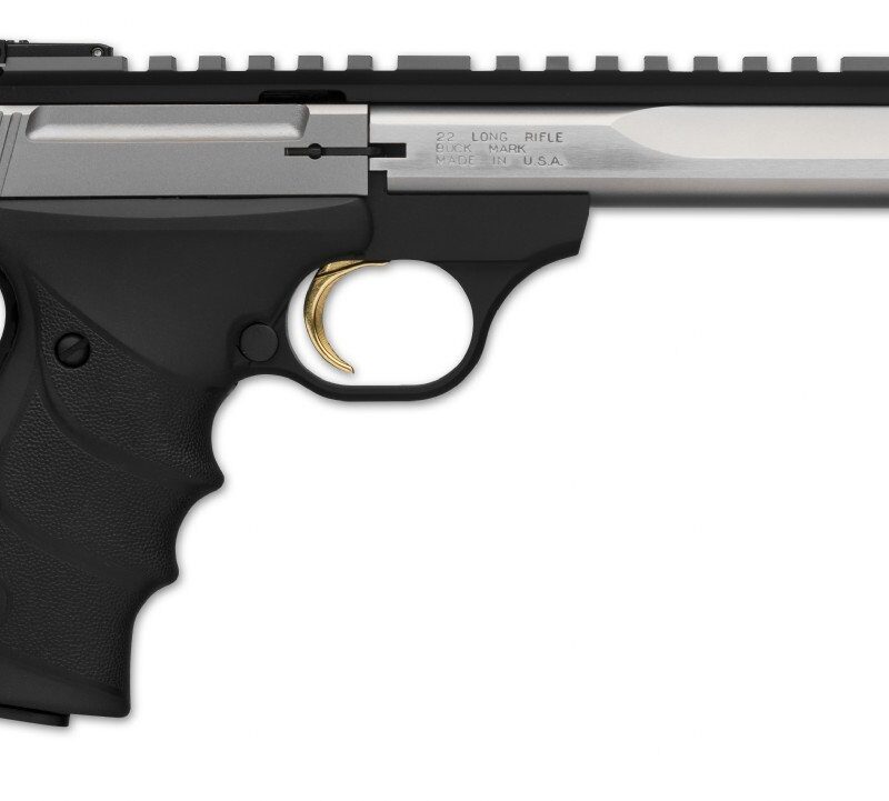 Browning Buck Mark Contour Stainless Ultragrip RX ambidextrous .22 LR 5.5-inch 10Rd