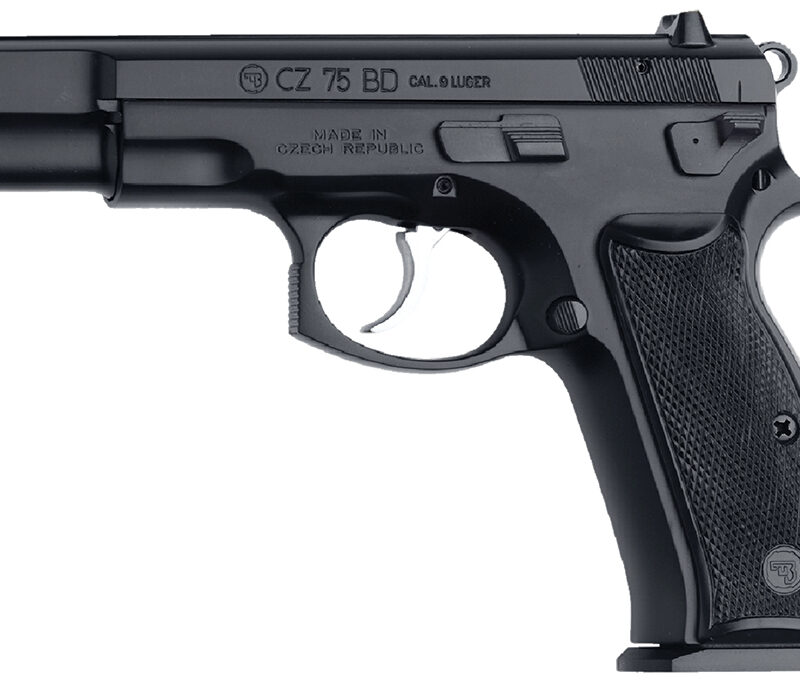 CZ 75 BD Black 9MM 4.7-inch 10Rds