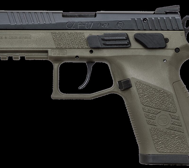 CZ P-07 OD Green / Black 9mm 3.75-inch 10Rds