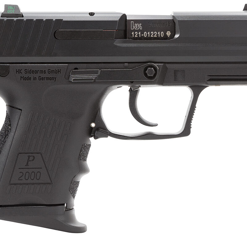 Heckler and Koch P2000SK V2 LEM Pistol 9mm, NS, DAO 10rd