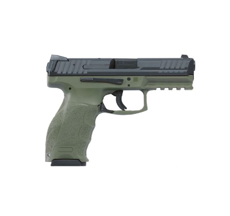 Heckler and Koch VP9 OD Green 9mm 4.1 Inch 15 Rd