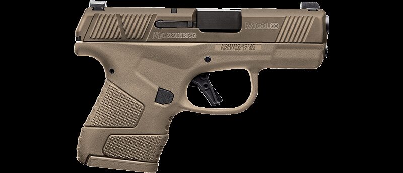 Mossberg MC1sc with TRUGLO Tritium Pro Sights Flat Dark Earth 9mm 3.4" 7-Round