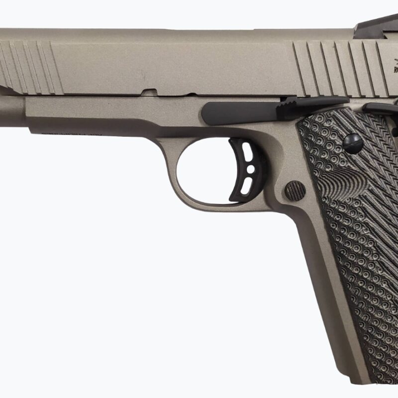 Rock Island Standard FS .45 ACP 5.5" 8 Round Cerakote Gun Metal Grey w/G10 Grips CA Compliant