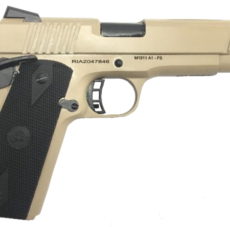 Rock Island Armory M1911-A1 FS TACT 45ACP FDE 5" 7 RDs