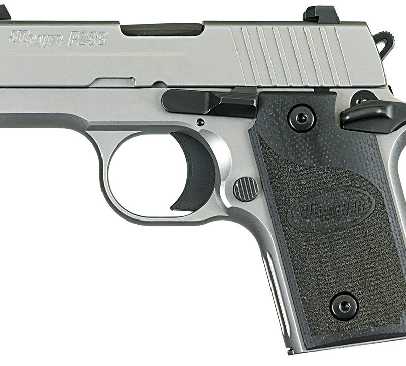 Sig Sauer P238 .380 ACP 2.7-inch 6rds HD Nickel