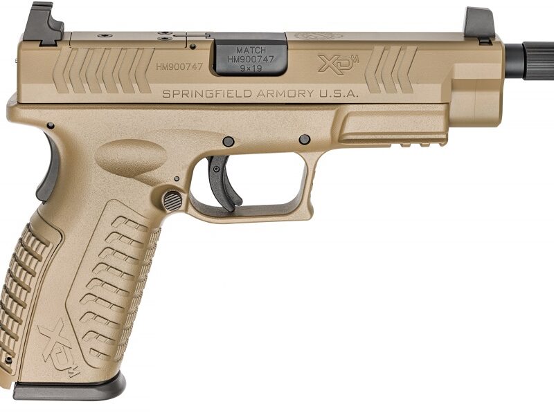 Springfield Armory XD(M) OSP Flat Dark Earth 9mm 4.5-inch 10Rds Threaded Barrel